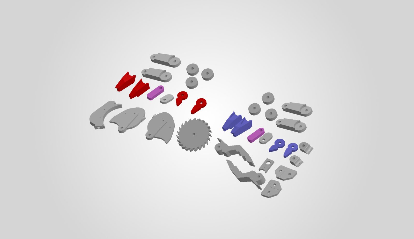 Full parts layout
