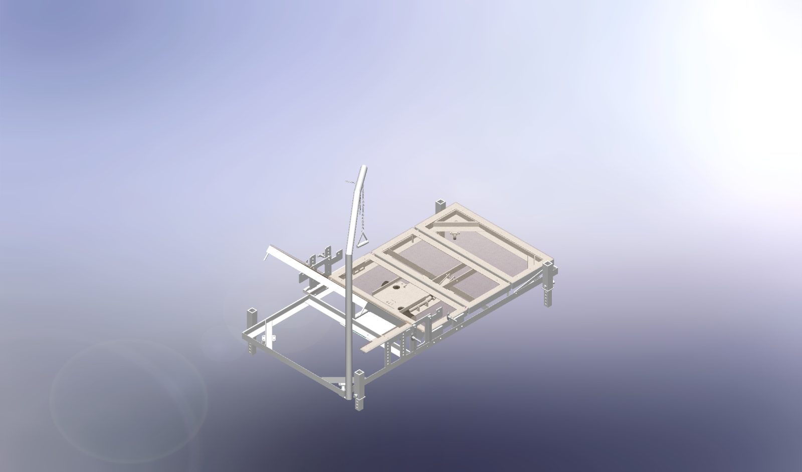Assembly of bed