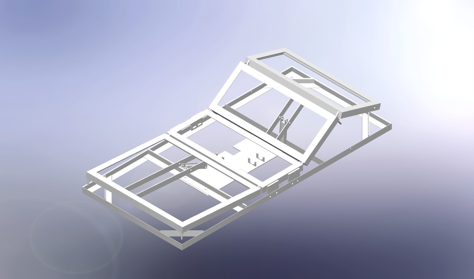 Assembly of frame