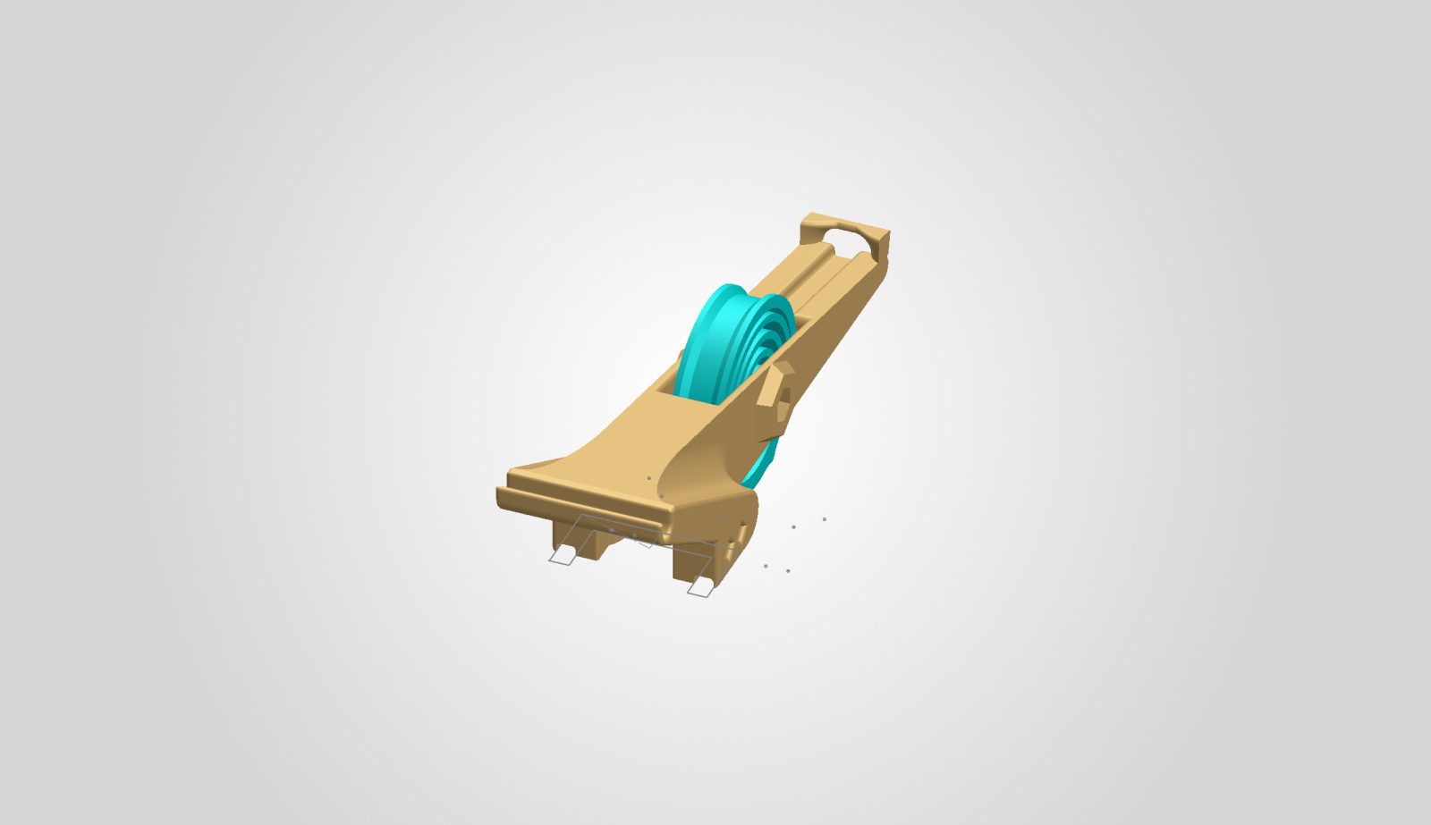 Assembly of mouse trap extender