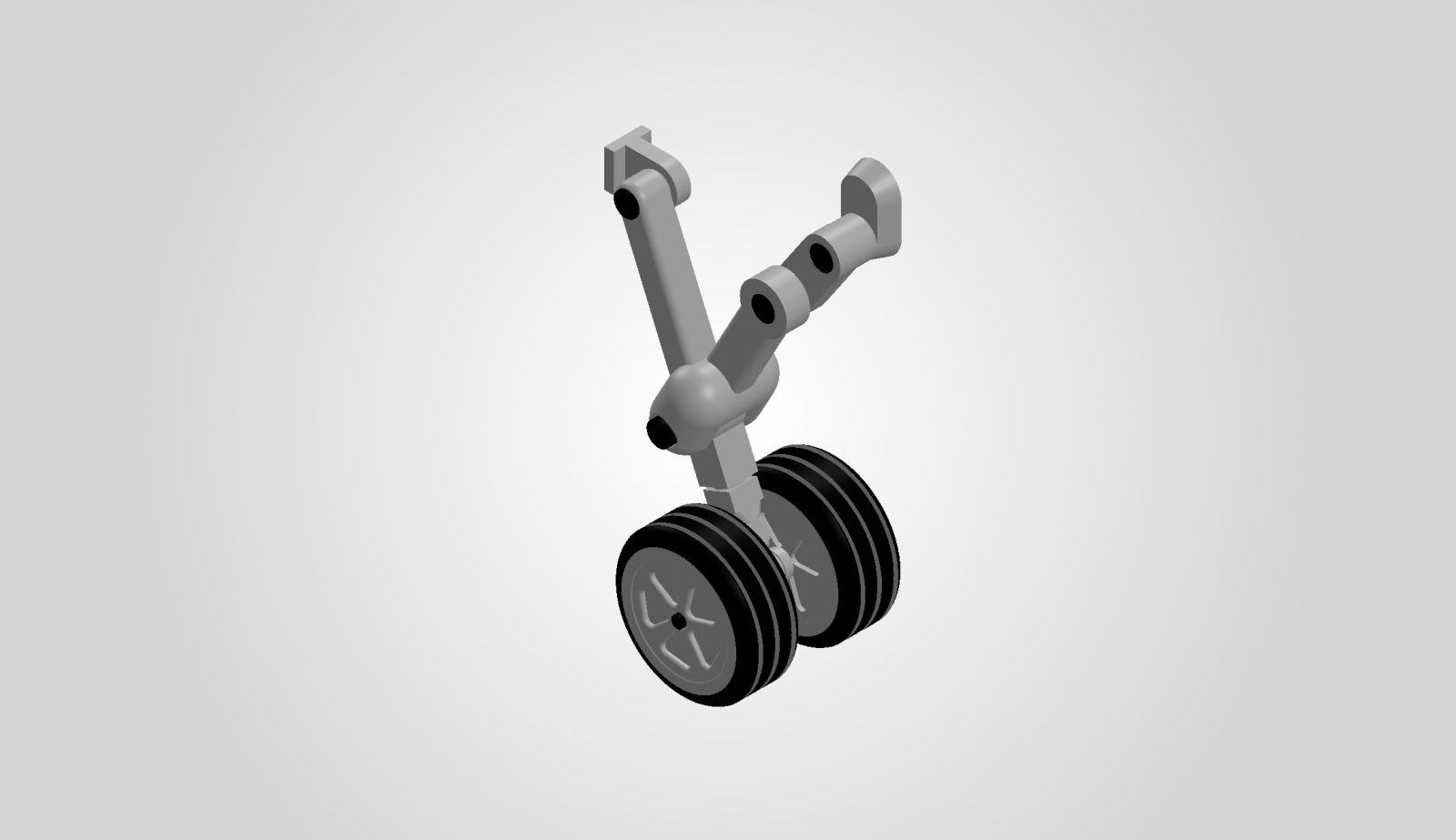 Assembly ariplain wheel