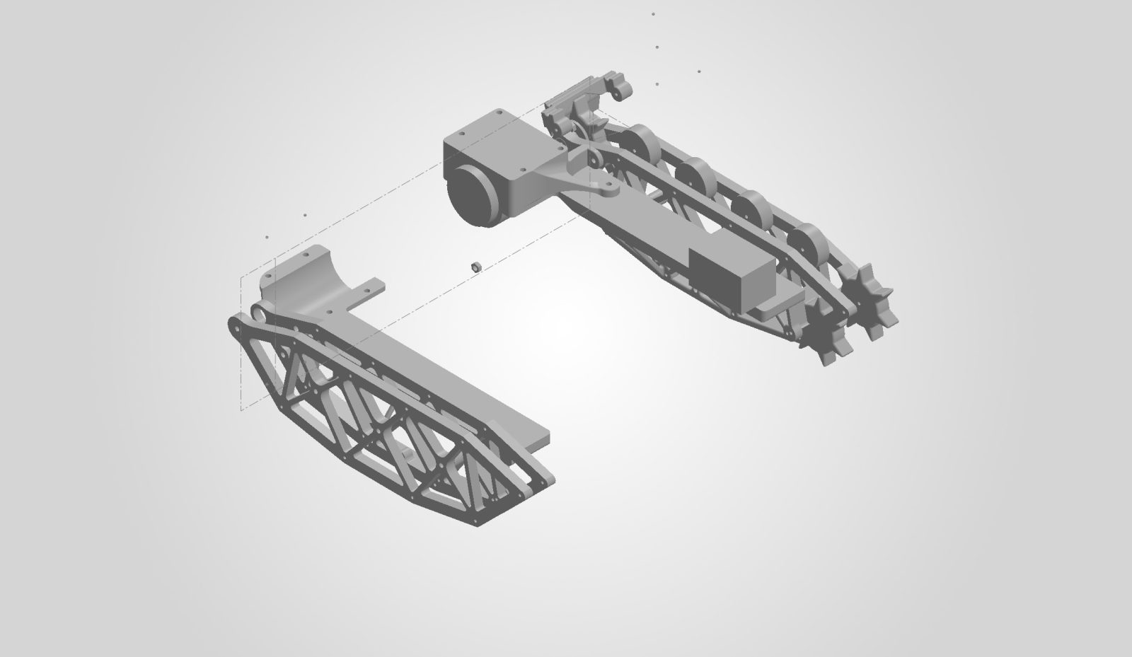 Srrocket on motor thing
