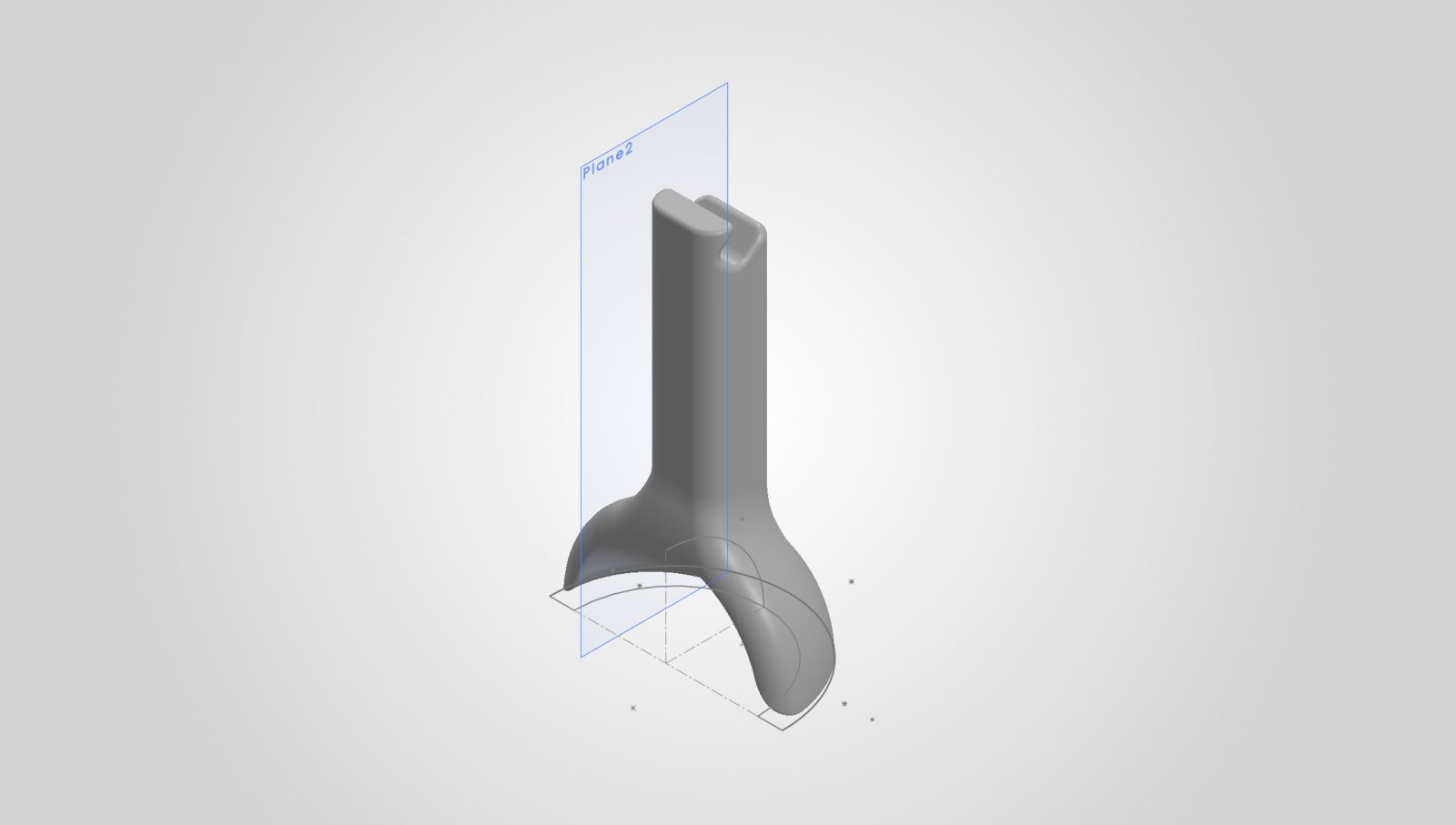 Eye glasses mount to nose idea