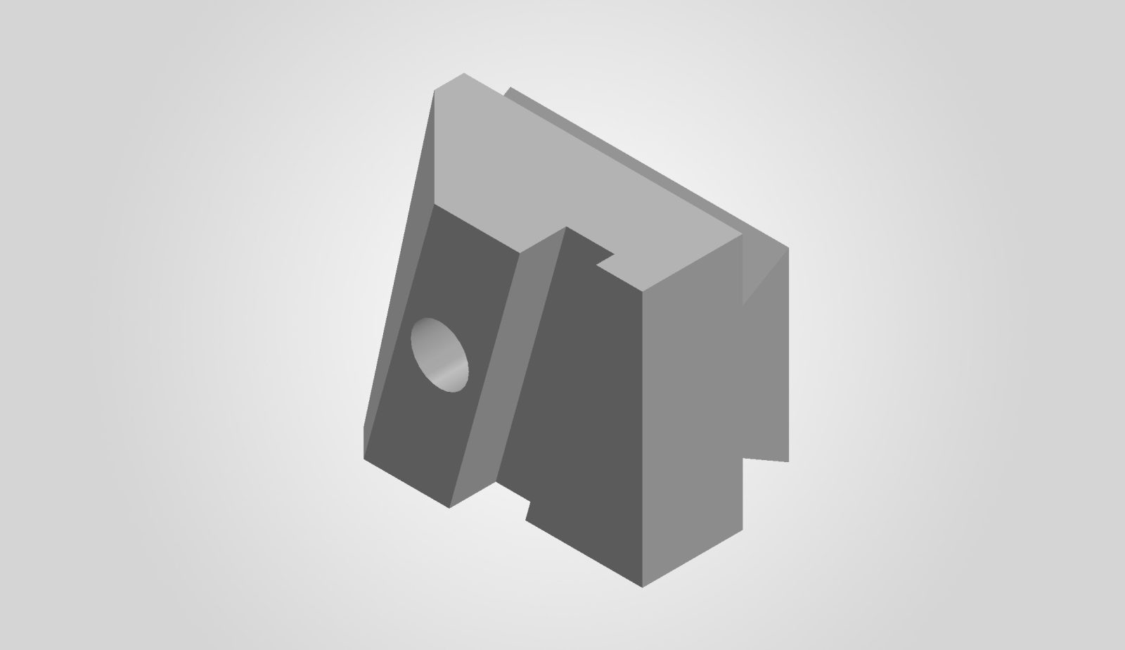 Solidworks part dove tail